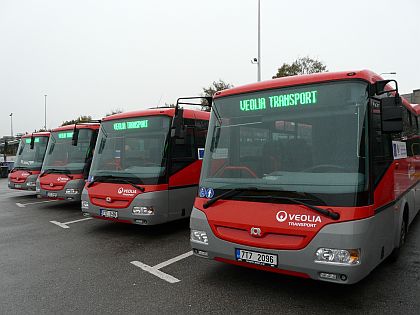 15 nových autobusů pro Veolia Transport Morava