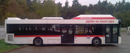 ČSAD MHD Kladno: Dalších pět autobusů s pohonem na stlačený zemní plyn 