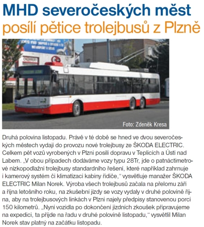 Nové číslo firemního magazínu Škodovák