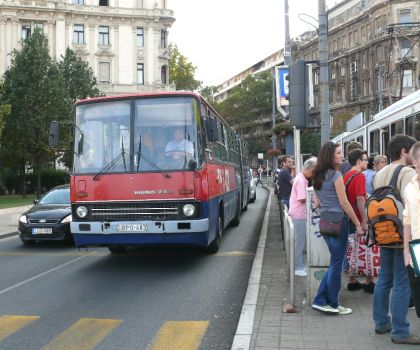 Doprava  v Budapešti - trolejbusy a autobusy objektivem Jana Spousty