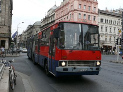 Doprava  v Budapešti - trolejbusy a autobusy objektivem Jana Spousty