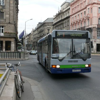 Doprava  v Budapešti - trolejbusy a autobusy objektivem Jana Spousty