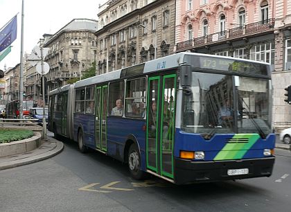 Doprava  v Budapešti - trolejbusy a autobusy objektivem Jana Spousty