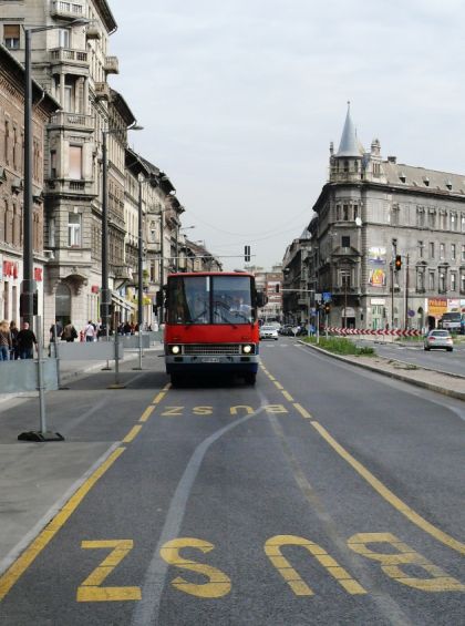 Doprava  v Budapešti - trolejbusy a autobusy objektivem Jana Spousty