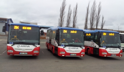 Nové autobusy SOR BN 8,5 Bosák bus - Arriva v barvách PID