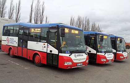 Nové autobusy SOR BN 8,5 Bosák bus - Arriva v barvách PID