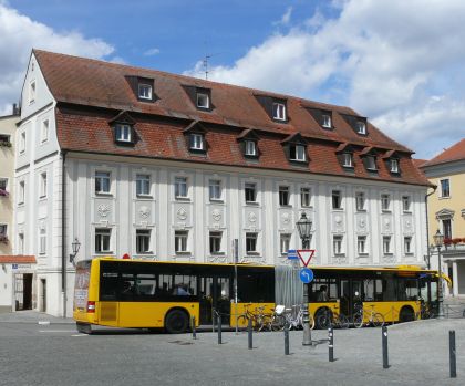 Autobusová pohlednice z Řezna (Regensburgu)