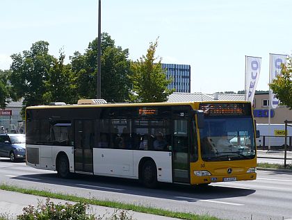 Autobusová pohlednice z Řezna (Regensburgu)