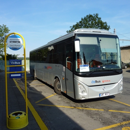 Nový autobus Irisbus Iveco Evadys H  Veolia Transport  Morava  jako ČD BUS