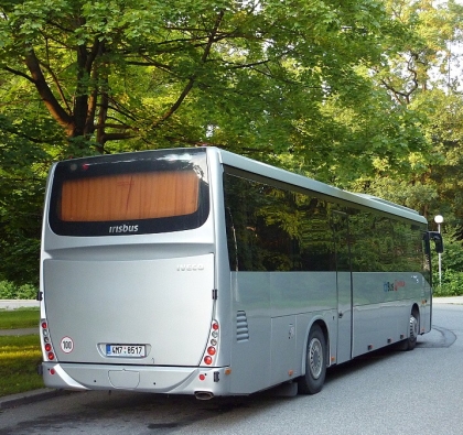 Nový autobus Irisbus Iveco Evadys H  Veolia Transport  Morava  jako ČD BUS