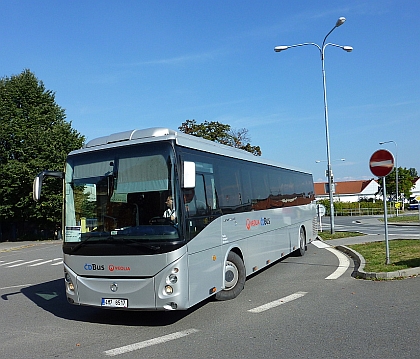 Nový autobus Irisbus Iveco Evadys H  Veolia Transport  Morava  jako ČD BUS