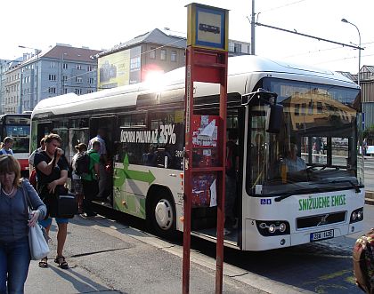 DPP: Předváděcí a ověřovací provoz hybridního autobusu Volvo 7700 H