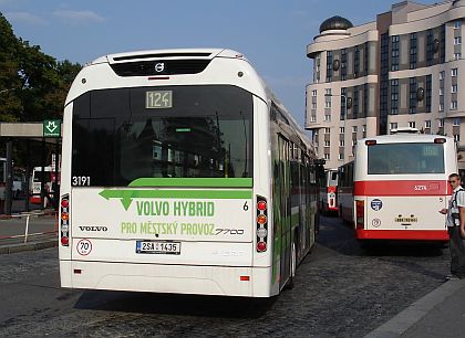 DPP: Předváděcí a ověřovací provoz hybridního autobusu Volvo 7700 H