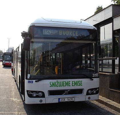 DPP: Předváděcí a ověřovací provoz hybridního autobusu Volvo 7700 H