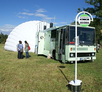 Autobus Linky 2015 - první představení speciální přestavby Karosy řady 7 v Plzni