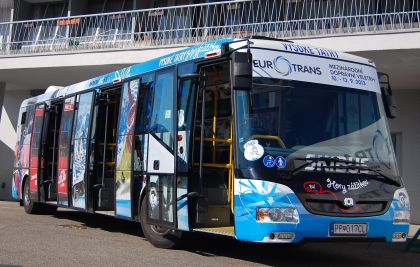 Elektrobus SOR EBN 10,5 se představil na MSV v Brně 