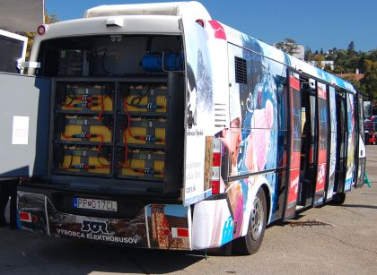 Elektrobus SOR EBN 10,5 se představil na MSV v Brně 