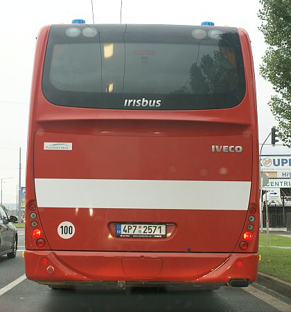 Autobusové záběry z cesty: Dvakrát Arway - hasičský a se zajímavým Kavkadesignem