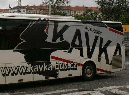 Autobusové záběry z cesty: Dvakrát Arway - hasičský a se zajímavým Kavkadesignem