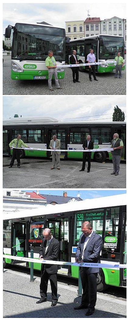 3ČSAD: 6 nízkopodlažních autobusů koupených s podporou ROP 