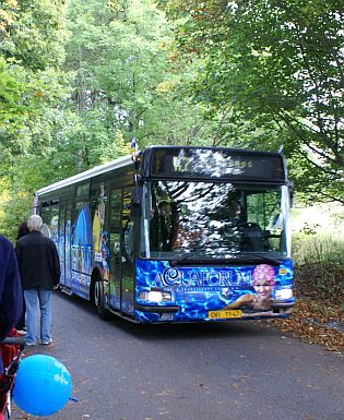 Záběry z provozu historických vozidel v Mariánských Lázních 29.9.2012