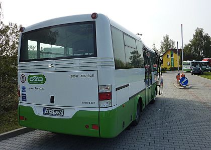 Nový částečně nízkopodlažní autobus SOR BN 8,5 na MHD Hranice 