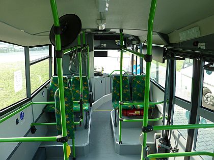 Nový částečně nízkopodlažní autobus SOR BN 8,5 na MHD Hranice 