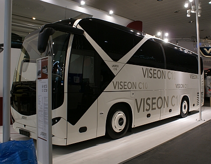 IAA Hannover XI.: Viseon - autokar  C 10 a linkový doubledecker LDD 14