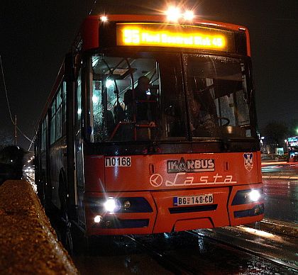 Pohlednice z Balkánu I. Bělehradské  autobusy 