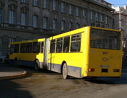 Pohlednice z Balkánu I. Bělehradské  autobusy 