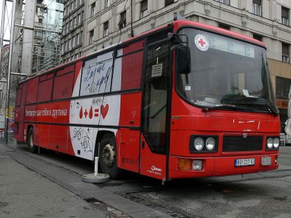 Pohlednice z Balkánu I. Bělehradské  autobusy 