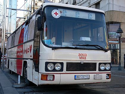 Pohlednice z Balkánu I. Bělehradské  autobusy 