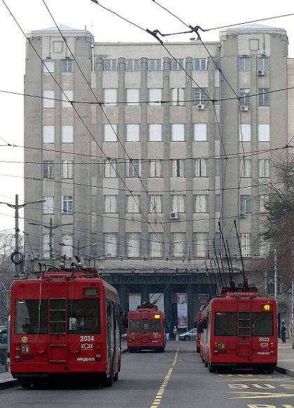 Pohlednice z Balkánu II. Bělehradské  trolejbusy 