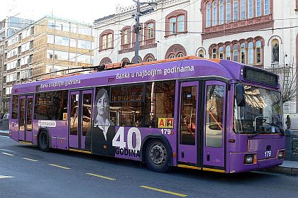 Pohlednice z Balkánu II. Bělehradské  trolejbusy 