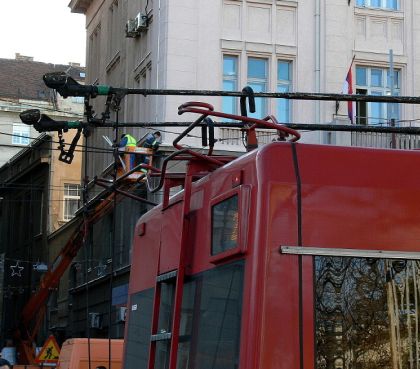 Pohlednice z Balkánu II. Bělehradské  trolejbusy 