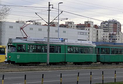 Pohlednice z Balkánu II. Bělehradské  trolejbusy 