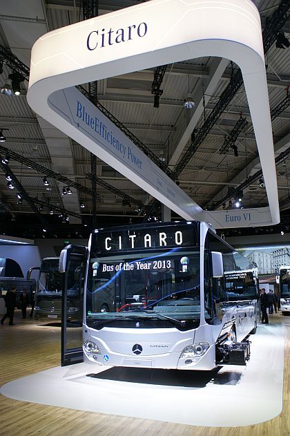 Best Bus Vienna 2012:  Novinky ze světa autobusů Mercedes-Benz a Setra