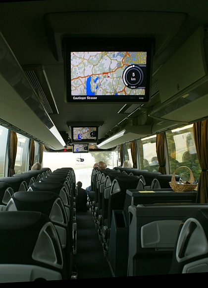 Z testu autokarů Setra Comfort Class řady 500 