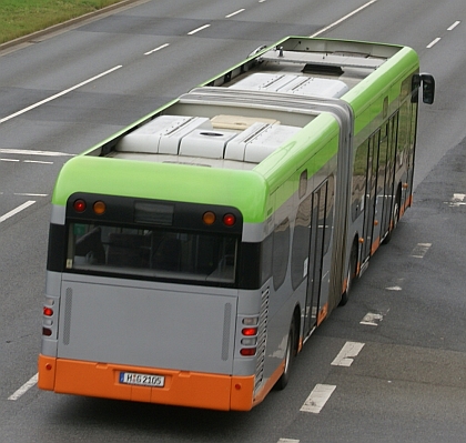 Zajímavé kloubové autobusy Mercedes-Benz Citaro v designu 'James Irvine'