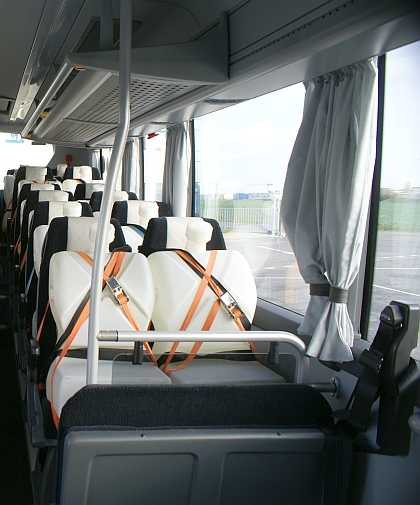 Testovací autobus Scania OmniExpress 3.20 Euro 5 byl na návštěvě v ĆR