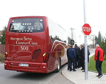 Premiéra Setra ComfortClass 500 v ČR: