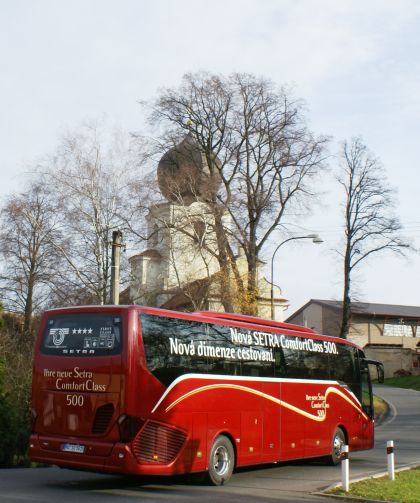 Premiéra Setra ComfortClass 500 v ČR: