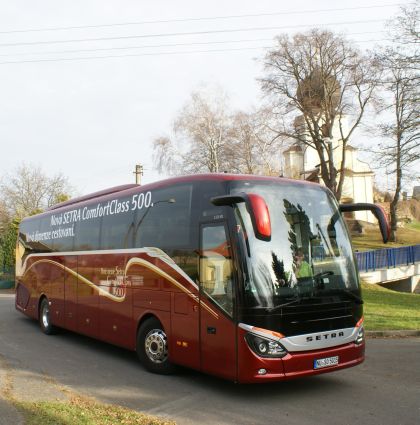 Premiéra Setra ComfortClass 500 v ČR: