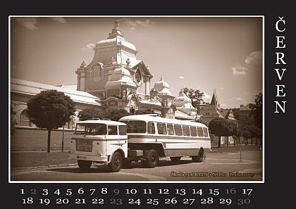 Pátý autobusový veteránský kalendář opět udělá radost milovníkům autobusů