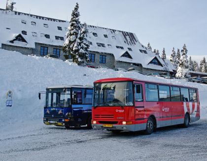 Veolia Transport Morava nabízí spojení  skibusy do Beskyd a Jeseníků 