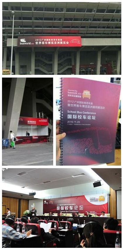 Z letošního BUSWORLD Asia v čínském Guangzhou 22. - 24. listopadu 2012