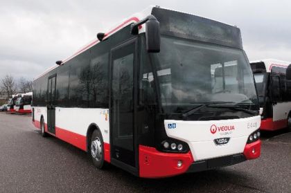 Dodávka  54 autobusů Citea LLE  od VDL pro Veolia Transport Nederland