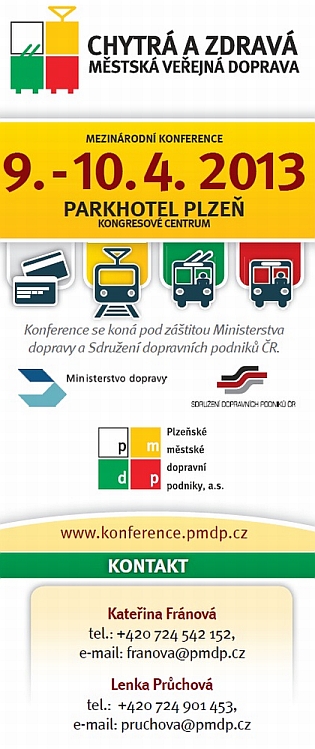 Přípravy na 2. ročník  konference Chytrá a zdravá městská veřejná doprava