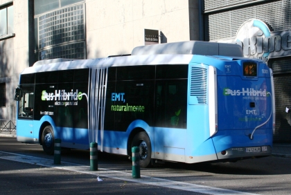 Obnova vozového parku madridských autobusů: Kloubové CNG MAN Castrosua,