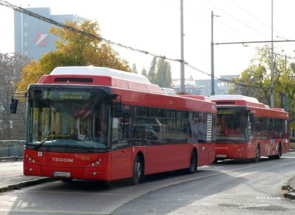 Další autobusy TEDOM - tentokrát na záběrech Jana Spousty